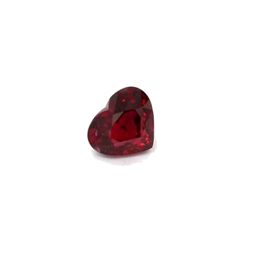 1.02 carat RED BRILLIANTSTEP cut Heart Rubinas (1)