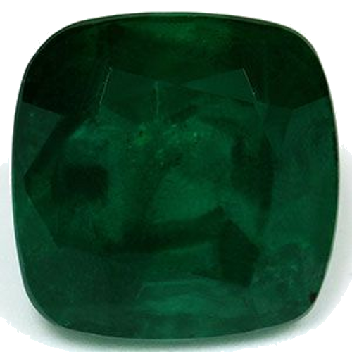 8.55 carat GREEN Cushion Smaragdas (1)