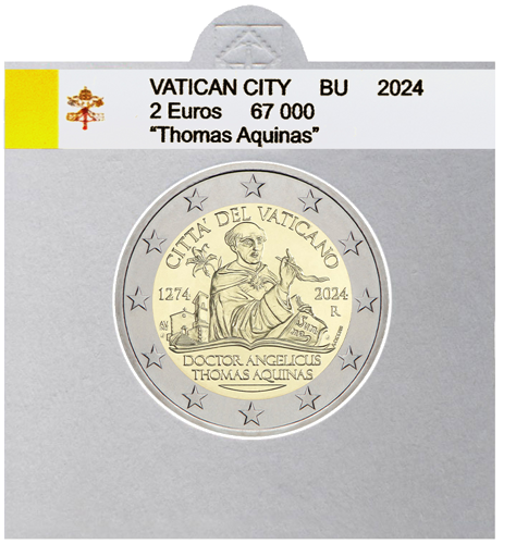 Flags - stickers for all commemorative 2 euro coins in holders 2004 - 2024 (2)