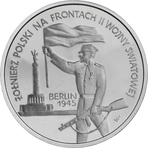 10 Zlotych World War II in Berlin (1995) Poland Silver Coin (1)