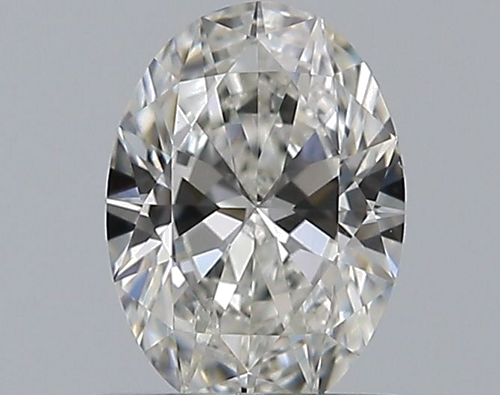 0.5 carat G-SI2 Natūralus Oval Deimantas (1)