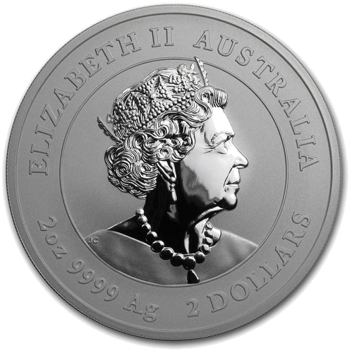 2 oz Год Крысы 2020 (Lunar III) Австралия серебряная монета (3)