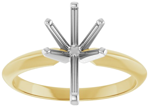 Sužadėtuvių Žiedas „Lightweight Solitaire“ 585 Baltojo Ir Geltonojo Aukso Pear Shape 11.5mm x 7mm (3)