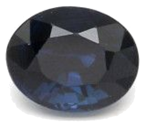 0.45 carat BLUE BRILLIANTSTEP cut Oval Safyras (1)