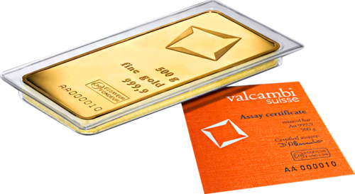 500 g Investment Gold Bar Valcambi (4)