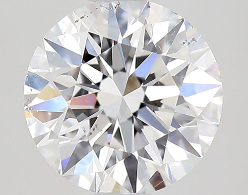 0.53 carat D-SI1 Excellent cut Natūralus Round Deimantas (1)