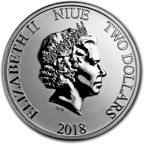 2018 Star Wars Darth Vader Niue 1 oz silver coin (2)