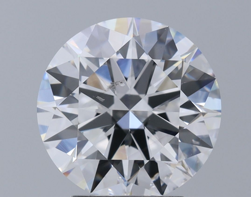 3.05 carat F-SI2 Excellent cut Natūralus Round Deimantas (1)