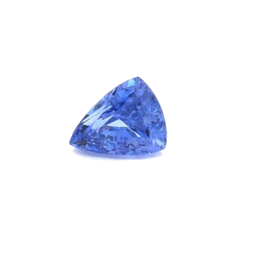 2.11 carat BLUE BRILLIANTSTEP cut Triangular Safyras (1)