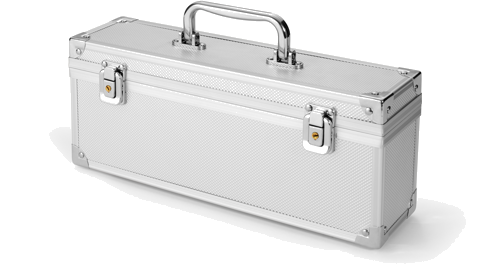 Куфар за съхранение на монети в туби Cargo (3)