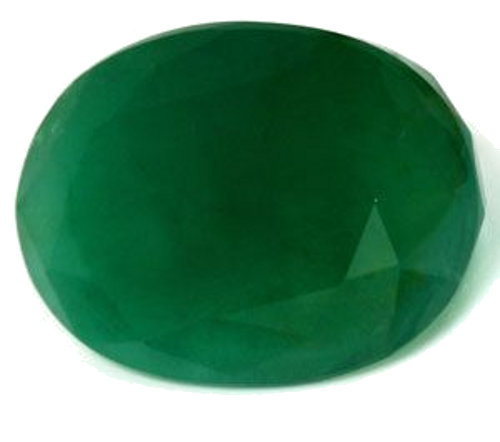 6.9 carat GREEN Oval Smaragdas (1)