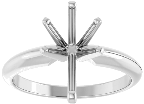 Sužadėtuvių Žiedas „Solitaire“ 585 Baltojo Aukso Pear Shape 11.5mm x 7mm (3)