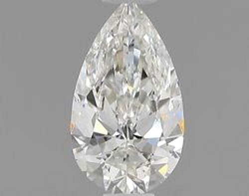 0.51 carat G-VS1 Natūralus Pear Deimantas (1)