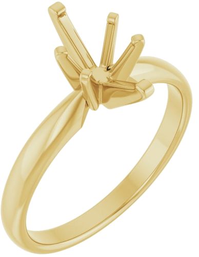 Sužadėtuvių Žiedas „Solitaire“ 585 Geltonojo Aukso Marquise 9.5mm x 5mm (1)