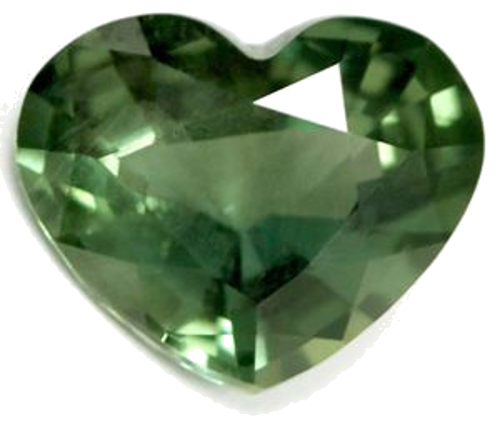 2.38 carat GREEN Heart Safyras (1)