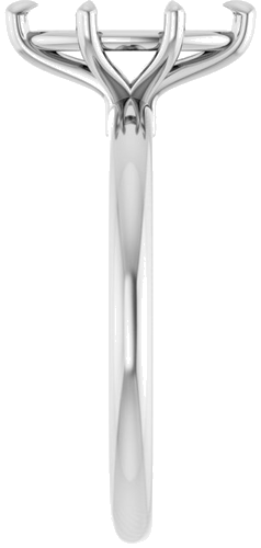 Sužadėtuvių Žiedas 585 Baltojo Aukso Marquise 10mm x 5mm (4)