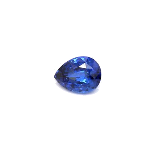 1.15 carat BLUE BRILLIANTSTEP cut Pear Safyras (1)