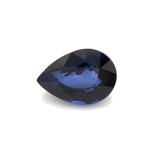 0.99 carat BLUE MODIFIEDBRILLIANTSTEP cut Pear Safyras (1)