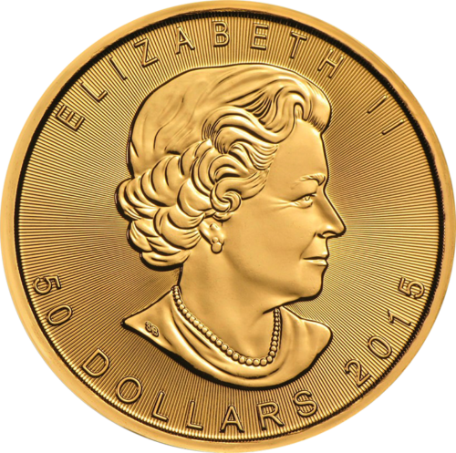 1 oz Maple Leaf Canada Gold Coin (Random year) (4)