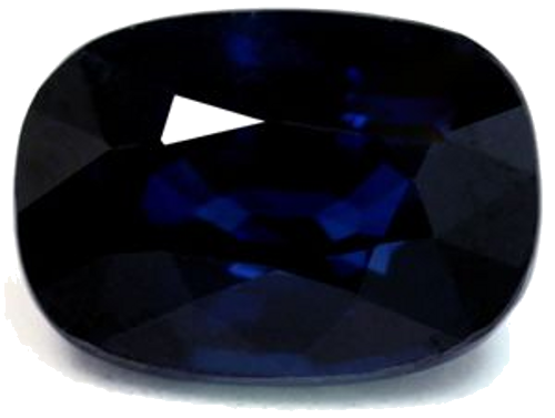 2.05 carat BLUE Cushion Safyras (1)