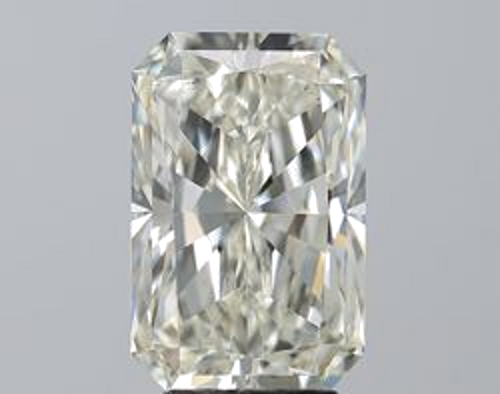 4.41 carat K-SI1 Natūralus Radiant Deimantas (1)