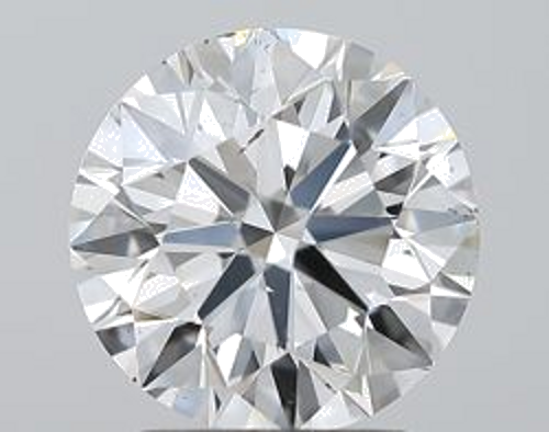 2.12 carat F-SI1 Excellent cut Natūralus Round Deimantas (1)