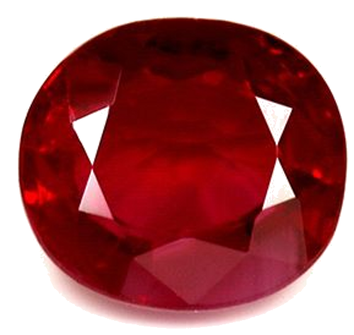 1.09 carat RED Oval Rubinas (1)