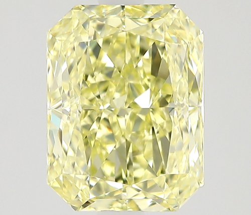 1.51 carat Fancy Yellow-VVS2 Natūralus Radiant Deimantas (1)