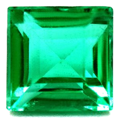 2.05 carat GREEN Square Smaragdas (1)