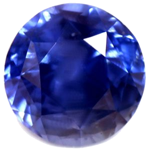 1.62 carat BLUE Round Safyras (1)