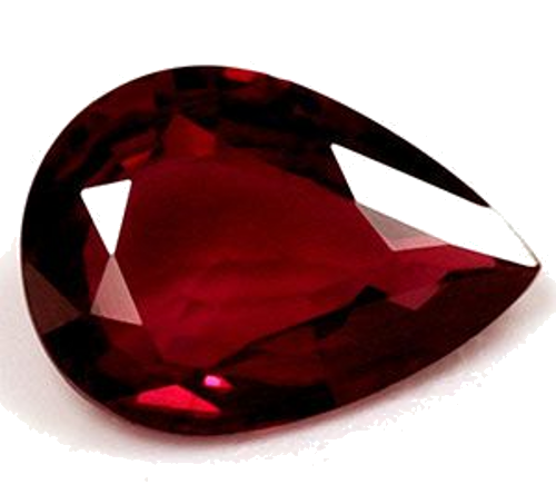 0.65 carat RED Pear Rubinas (1)