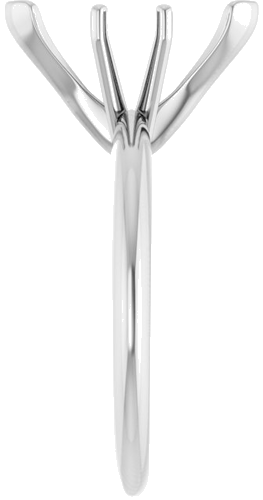 Sužadėtuvių Žiedas „V-End Solitaire“ 585 Baltojo Aukso Marquise 13mm x 6mm (4)