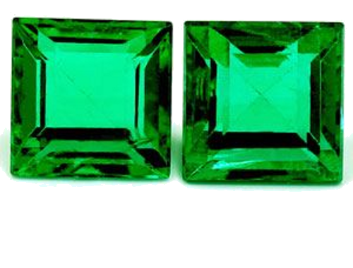 4.36 carat GREEN Square Smaragdas (1)