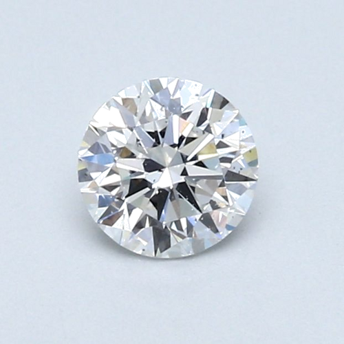 0.51 carat D-SI1 Very Good cut Natūralus Round Deimantas (1)