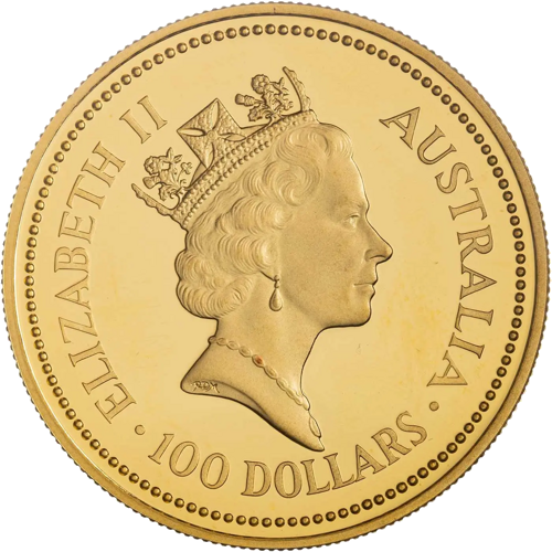 1 oz Grynuolis 1987 Australija auksinė moneta (2)