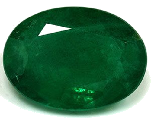 5.72 carat GREEN Oval Smaragdas (1)