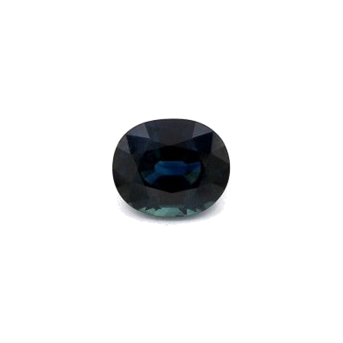 1.7 carat BLUE BRILLIANTSTEP cut Oval Safyras (1)