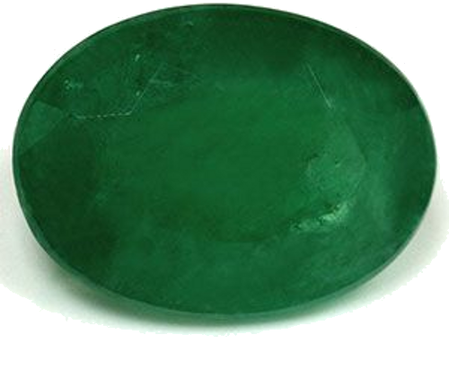 3.68 carat GREEN Oval Smaragdas (1)