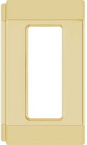 Pakabukas „Solitaire Slide“ 585 Geltonojo Aukso Emerald 8mm x 6mm (3)