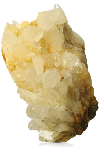 Skaidraus kvarco kristalų matrica, 278 g Indonezija (1)