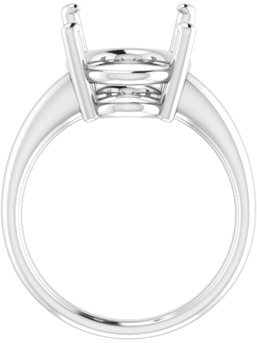 Sužadėtuvių Žiedas „Solitaire“ 925 Sidabro Oval 16mm x 12mm (2)