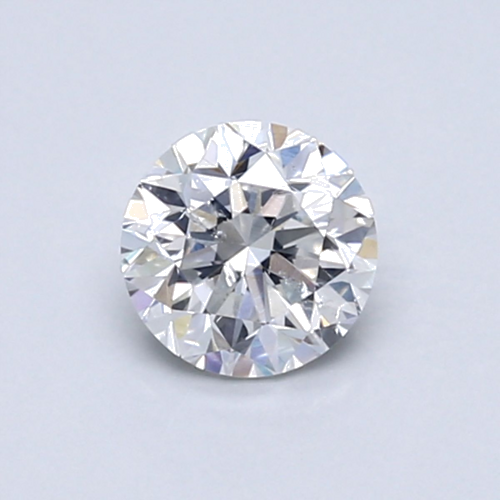 0.71 carat F-SI2 GD cut Natūralus Round Deimantas (1)