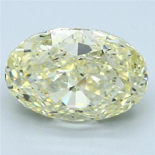 10.12 carat Fancy Yellow-VS2 Natūralus Oval Deimantas (1)