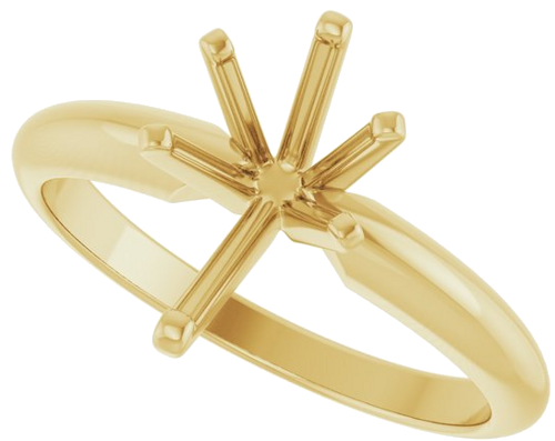 Sužadėtuvių Žiedas „Solitaire“ 585 Geltonojo Aukso Pear Shape 10mm x 6mm (5)