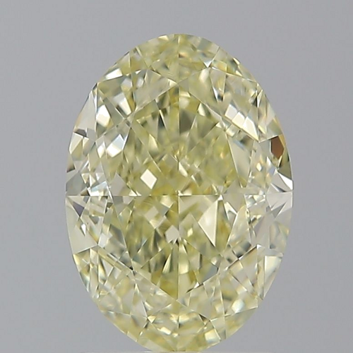 2.01 carat Fancy Yellow-VVS1 Natūralus Oval Deimantas (1)