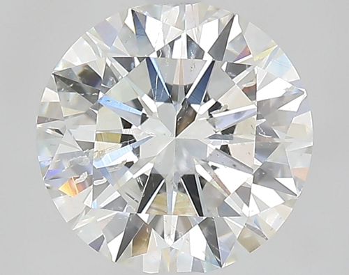 3.0 carat G-SI2 Excellent cut Natūralus Round Deimantas (1)