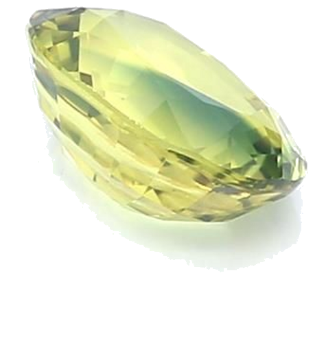 1.85 carat GREEN BRILLIANTSTEP cut Oval Safyras (1)