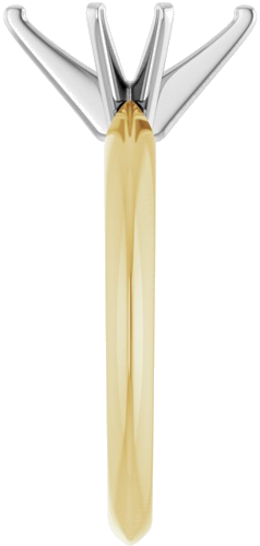 Sužadėtuvių Žiedas „Light Solitaire“ 585 Baltojo Ir Geltonojo Aukso Marquise 10.5mm x 5.5mm (4)