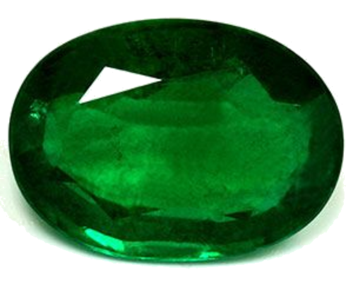 3.76 carat GREEN Oval Smaragdas (1)