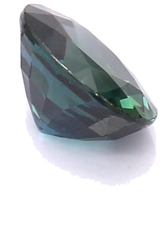 1.55 carat BLUE BRILLIANTSTEP cut Oval Safyras (1)
